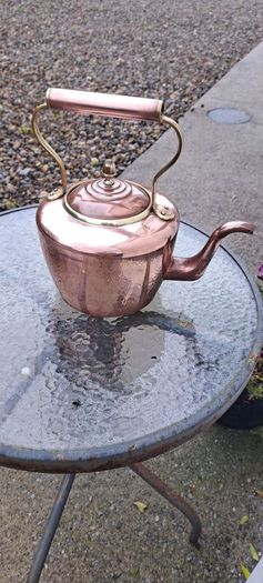 old copper kettle