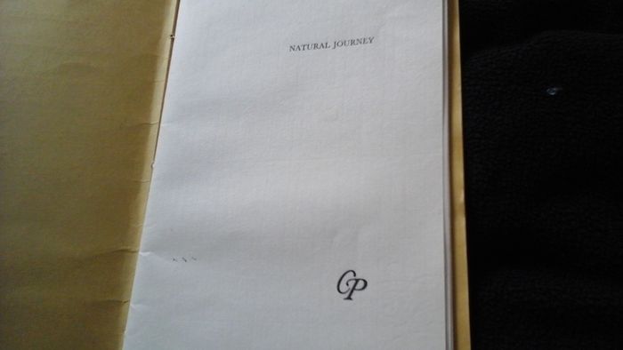 signed first edition by poet Andrew Carpenter