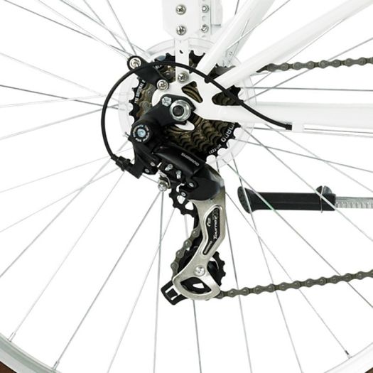 17" Viking Continental Mixte 7 Speed, White