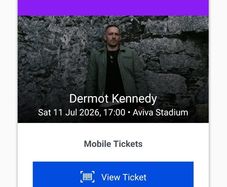 2 Dermot Kennedy tickets