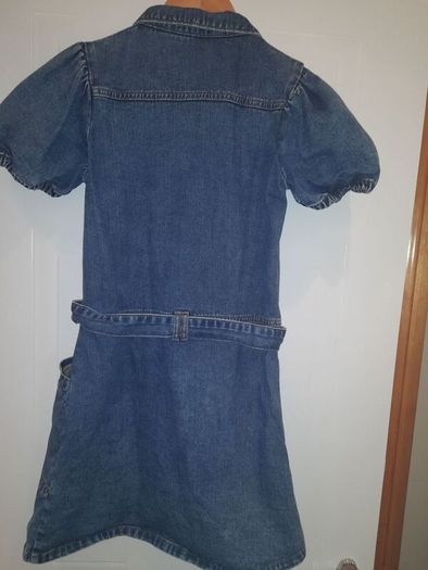 girls denim dress