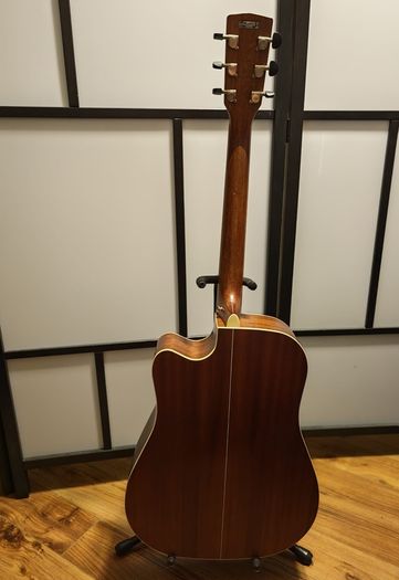 Cort MR710F NS Electro-Acoustic Guitar - Solid Top, Fishman Blend Preamp & Gig Bag