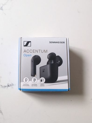 headphones  SENNHEISER Accentum Open Wireless Bluetooth Earbuds - Black
