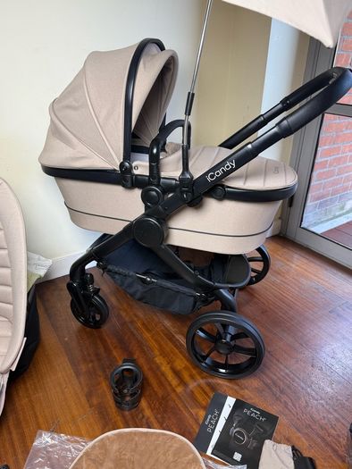 New ICandy peach 7 travel system pram buggy