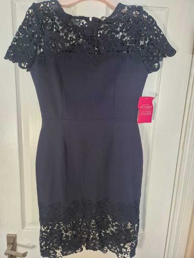 Paper Dolls navy lace dress - brand new with tags