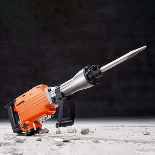 2200W Electric Demolition Jack Hammer Concrete Breaker with 4 Chisels