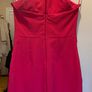 Lipsy Pink Cross.  Front Halter Neck Midi Dress    Size 10 (Excellent Condition) Image 8