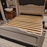 King size  solid wood bed frame Image 5