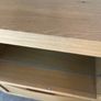 Solid Oak side table - stand Image 6
