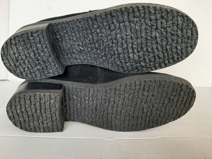 New shoes flat genuine suede