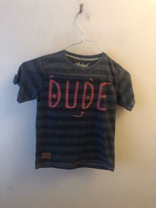 Dude T-shirt (age 7-8)