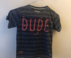 Dude T-shirt (age 7-8)