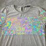 Mew sequin shirt S-M Image 2