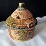 Vintage Japanese Marutomo Ware Jam Pot Image 5