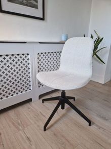 LANGFJALL Office chair in cream