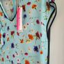 NATASHA ZINKO blue floral ruffle midi Sz 12 UK - Bnwt - Rrp 651 Sterling Image 10