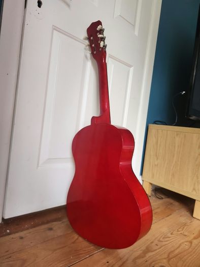 Left-handed guitar