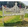 Bench Cast Iron Ornate H413 Image 3