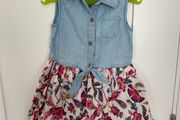 Gorgeous summer dress for a girl, 116cm, 5-6 years