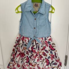 Gorgeous summer dress for a girl, 116cm, 5-6 years