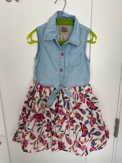 Gorgeous summer dress for a girl, 116cm, 5-6 years