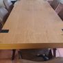 Dining table and 6 chairs Image 4