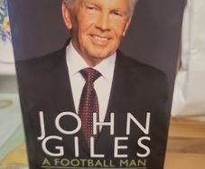 John Giles signed book
