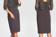 Gina Bacconi Bacconi dress in Pewter.