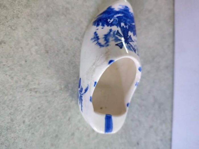 Bone China Shoe Ashtray  And Onther Smaller One.