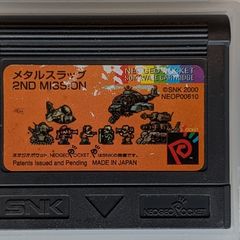Metal Slug: 2nd Mission - Neo Geo Pocket Color - Japan version