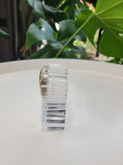 Vintage Waterford Crystal desk clock