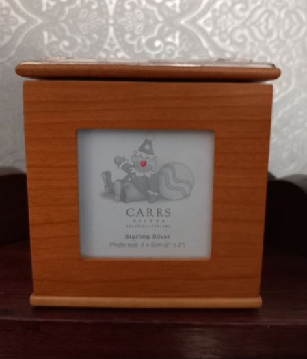 Child's money box by Carrs of Sheffield