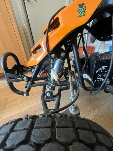 Custom modified 3000w 36v quad