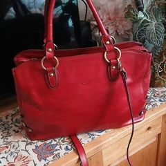 leather handbag