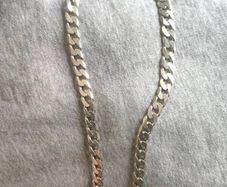 Sterling silver necklace chain
