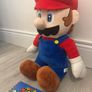 Large Super Mario plush and Notebook Image 2