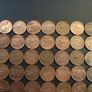 49 Irish coins @ one penny (1990-2000) Nice condition! Image 2