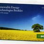 2011 Ireland Renewable Energy Self-Adhesive Commemorative Stamps Booklet Mint Never Hinged (MNH). Hibernian HB176 Image 2