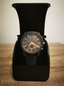 Armani Exchange Watch Grey/Gold