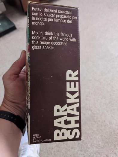 vintage cocktail shaker