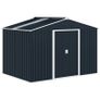 Metal Shed Skylight & Floor Frame 9.1 X 6.4 ft Image 5
