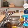 GROHE Start Eco 31685000 Kitchen Tap with Flat Spout (Tap for Kitchen, Practical 140 Swivel Range Image 3