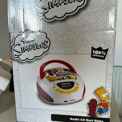 The Simpsons BART Radio CD Player