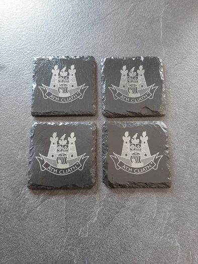 Slate coaster Present, Gift, Fathers Day, Christmas.