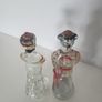 Vintage Nogueras Comas Figural Brandy Bottles Matador & LadyBarcelona Spain Image 3