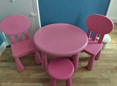 Ikea Mammut table set