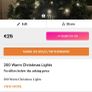100 Warm White Christmas Lights Image 3