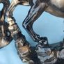 Two Polystone Decorative Horses Image 6