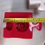 SALE!  Red / White Jigsaw Puzzle Candle Holders Image 9