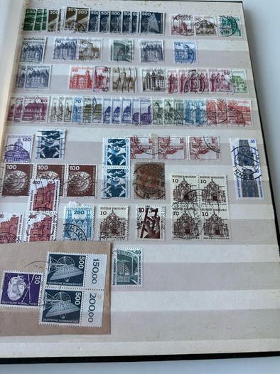 GERMANY collection in stamp album